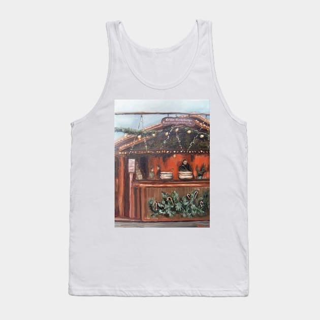 Christmas Market Germany Tank Top by Kuhtina